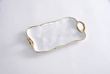 Load image into Gallery viewer, Golden Handles Small Platter
