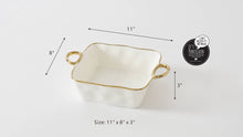 Load image into Gallery viewer, Golden Handles 8" Square Baking Dish