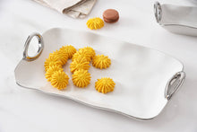 Load image into Gallery viewer, Silver Handles Small Platter