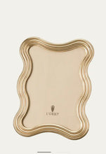 Load image into Gallery viewer, L'Objet Gold Ripple Frame