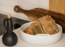 Load image into Gallery viewer, Stoneware Shallow Serving Bowl - Matte White