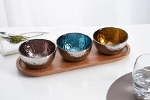 Load image into Gallery viewer, Glass Bowls and Tray