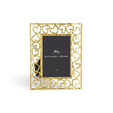Load image into Gallery viewer, Michael Aram Heart Gold Frame 5x7