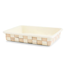 Load image into Gallery viewer, Mocha Check 9" x 13" Baking Pan