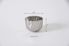 Load image into Gallery viewer, Mascali Silver Snack Bowl