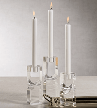 Load image into Gallery viewer, Vienna Crystal Candle Holders - Medium