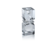 Load image into Gallery viewer, Vienna Crystal Candle Holders- short (set of 2)