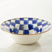 Load image into Gallery viewer, Royal Check Serving Bowl