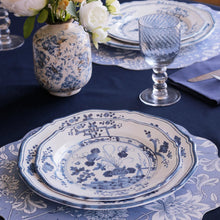 Load image into Gallery viewer, Vida Faenza Blue Salad Plates Set of 4