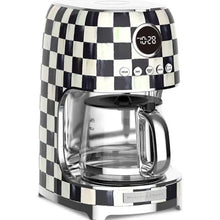 Load image into Gallery viewer, Mackenzie Childs Check Drip Coffee Maker