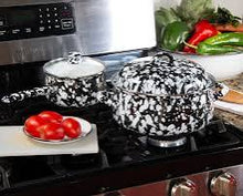 Load image into Gallery viewer, Black Swirl Dutch Oven