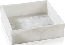 Load image into Gallery viewer, Resin Square Salad Bowl with Servers