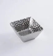 Load image into Gallery viewer, Small Silver Square Bowl