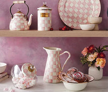 Load image into Gallery viewer, Rosy check 2 qt tea kettle