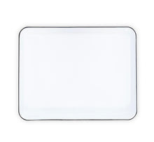 Load image into Gallery viewer, Splatter Enamelware Large Rectangle/Jelly Roll Tray