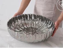 Load image into Gallery viewer, Mascali Silver XL Shallow Bowl