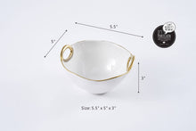 Load image into Gallery viewer, Golden Handles Medium Bowl