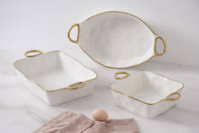 Load image into Gallery viewer, Golden Handles 8" Square Baking Dish