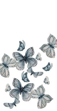 Load image into Gallery viewer, Monochrome Butterflies - Printed Guest Towel
