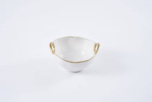 Load image into Gallery viewer, Golden Handles Snack Bowl

