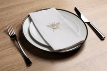Load image into Gallery viewer, Bee Gold - Printed Guest Towel
