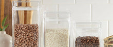Load image into Gallery viewer, Square Lucite Canisters
