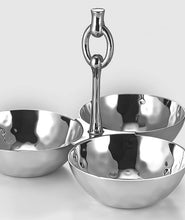 Load image into Gallery viewer, Omega 3-Bowl Snack Set w/Ring
