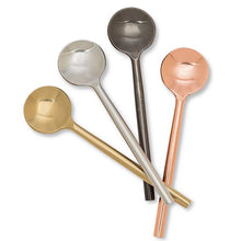 Load image into Gallery viewer, Modern Gold Small Spoon
