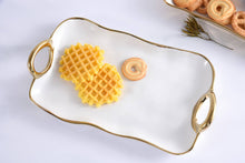 Load image into Gallery viewer, Golden Handles Small Platter
