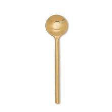 Load image into Gallery viewer, Modern Gold Small Spoon

