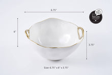Load image into Gallery viewer, Golden Handles Large Bowl
