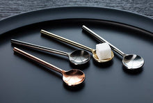 Load image into Gallery viewer, Modern Gold Small Spoon
