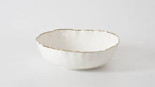 Load image into Gallery viewer, Portofino Gold Rim Large Bowl
