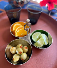 Load image into Gallery viewer, Omega 3-Bowl Snack Set w/Ring
