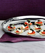 Load image into Gallery viewer, Blossom Free Form Round Tray 14"
