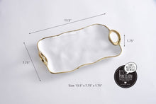 Load image into Gallery viewer, Golden Handles Small Platter
