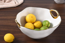 Load image into Gallery viewer, Golden Handles Large Bowl
