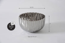 Load image into Gallery viewer, Silver Mascali Medium Bowl
