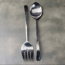 Load image into Gallery viewer, Hammered Salad Servers
