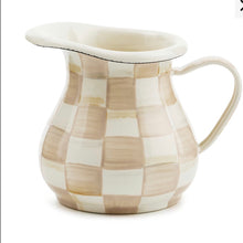 Load image into Gallery viewer, Mocha check creamer
