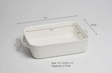 Load image into Gallery viewer, Le Blanc 9x13 Baking Dish
