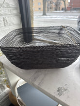Load image into Gallery viewer, Brown Square Wire  bowl / basket
