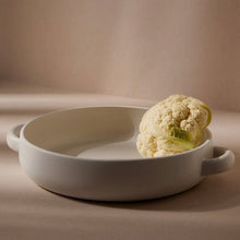 Load image into Gallery viewer, Stoneware Serving Plate with Handles 13.4"
