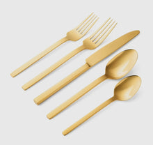 Load image into Gallery viewer, Atlas Mirror gold place setting service/4
