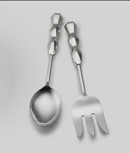 Load image into Gallery viewer, Ibiza Vegetable Spoon and Meat Fork Set W/Box
