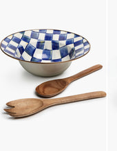 Load image into Gallery viewer, Check Salad Serving Set
