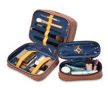 Load image into Gallery viewer, Rosewood Cognac Jenny Train Case
