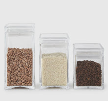 Load image into Gallery viewer, Square Lucite Canister
