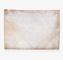 Load image into Gallery viewer, White Quartz Challah Board with Gold Rim
