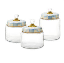 Load image into Gallery viewer, Sky Check Large Kitchen Canister
